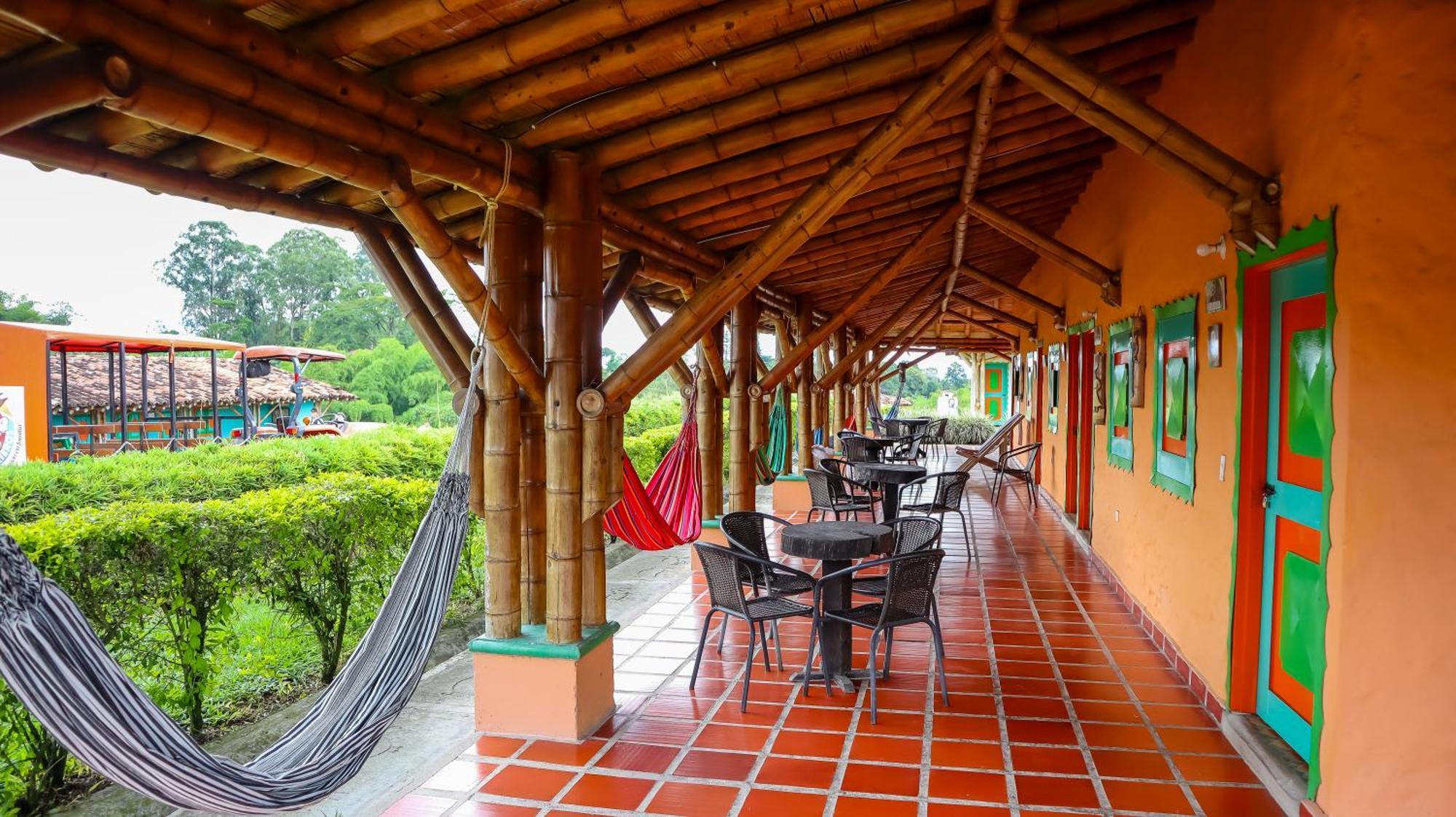 Hotel Parque De Los Arrieros Montenegro Eksteriør billede